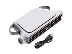 Ventilador Para Asiento De Coche, Ventilador De Refrigeración Ajustable De Tres Velocidades, Mini Aire Acondicionado Recargable Por Usb