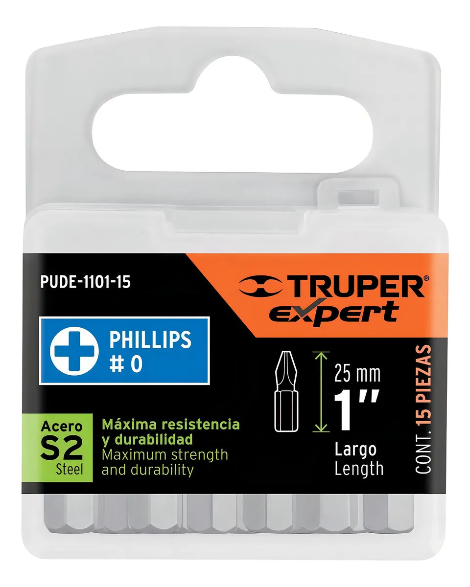 Truper 100192 Pontas Cruzadas Ph1 Comprimento 1 15 Peçasvayotoy