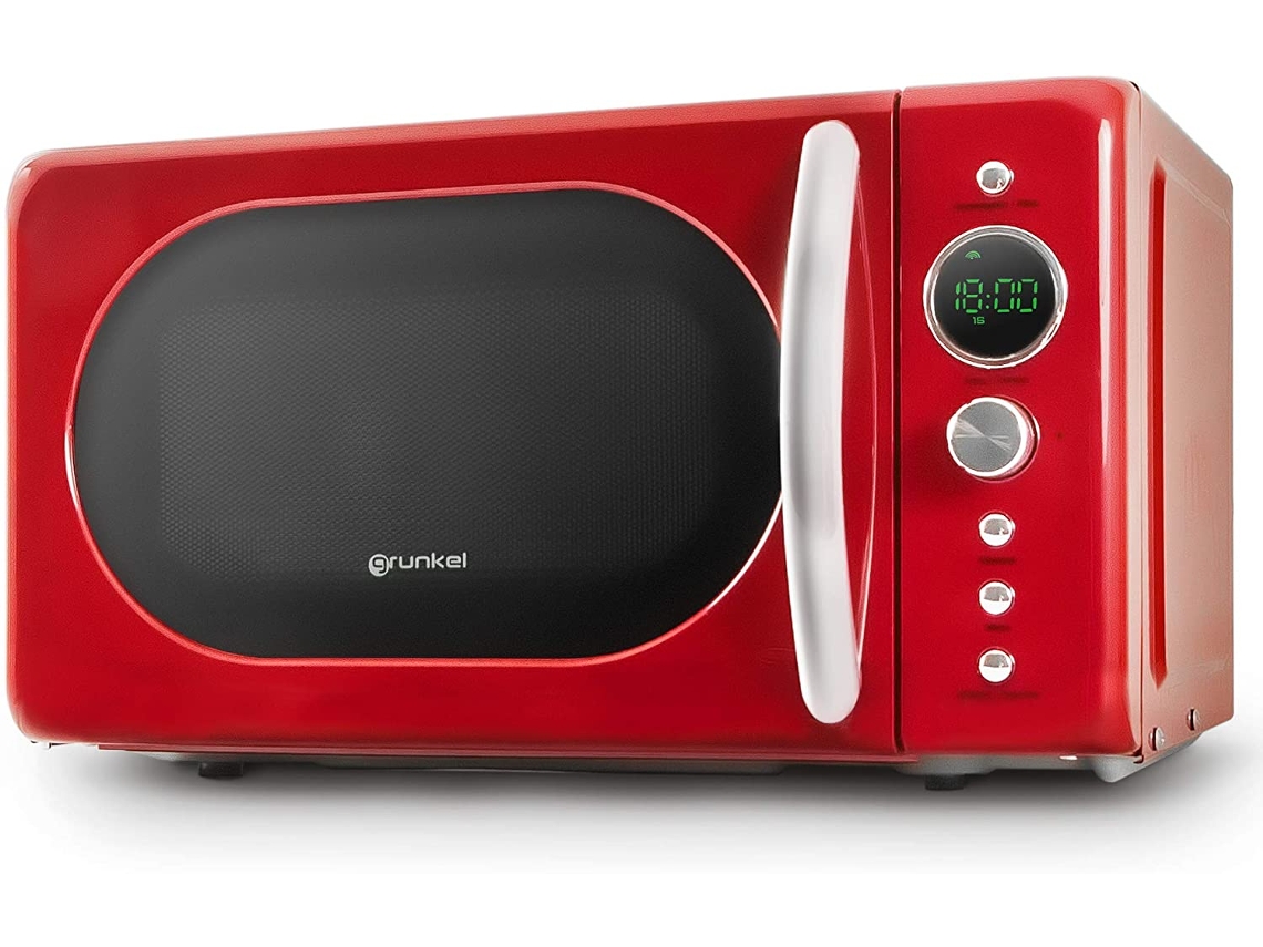 Microondas GRUNKEL MW-DG R (20 L - Sin Grill - Rojo)