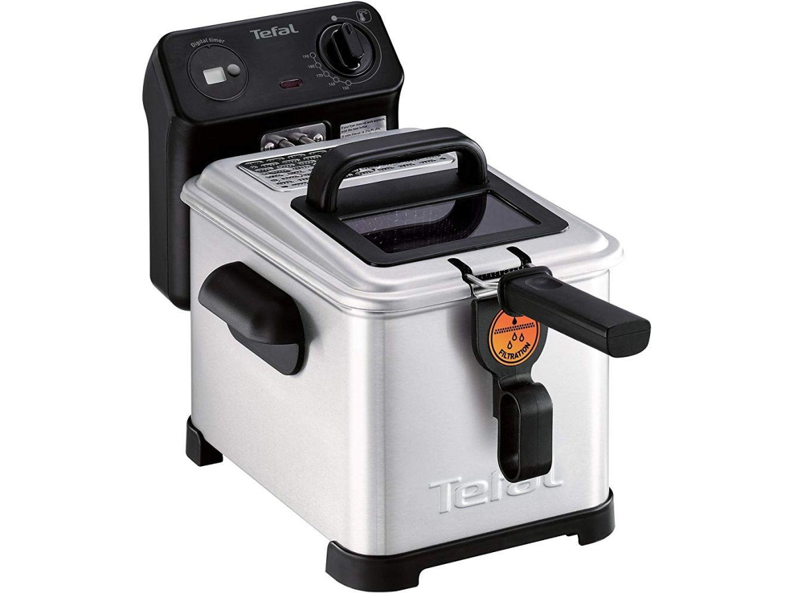 Freidora de Aceite TEFAL Filtra Pro Fr5160 (1.3 kg - Negro)