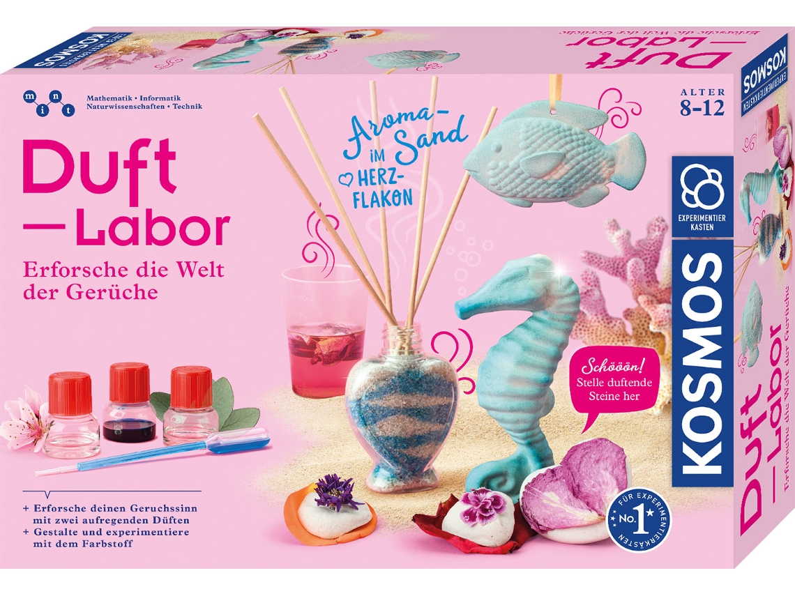 Kit de experimentos KOSMOS Duft-Labor (8 anos)