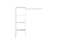 Guardarropa CONCEPT U Elysee (Blanco - Madera Aglomerada - 160x40x180 cm)
