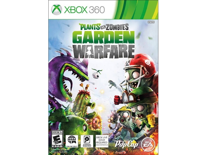 Juego Xbox 360 Plants vs. Zombies Garden Warfare