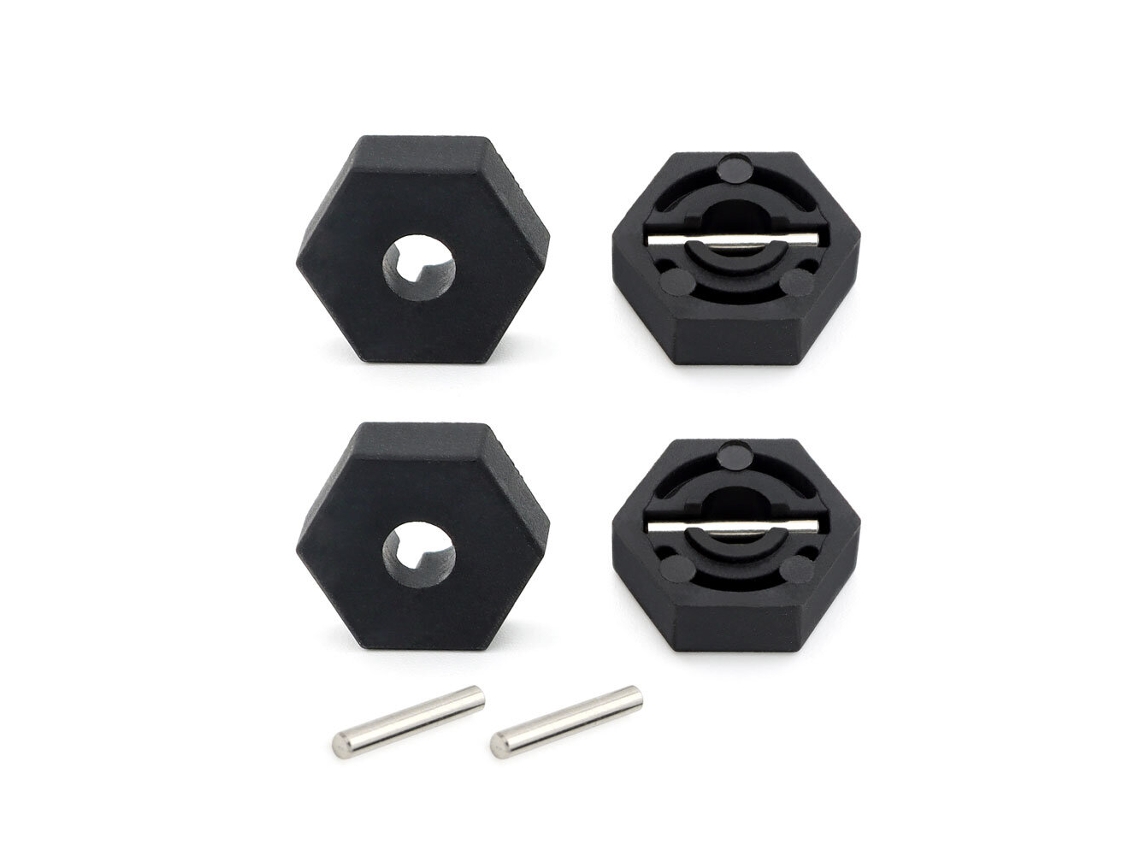 Blackzd Racing Mt16 1/16 Rc Car Parts Wheel Hex Adapter Nuts 12mm Set Vehicles Models Spare Accessories 16041