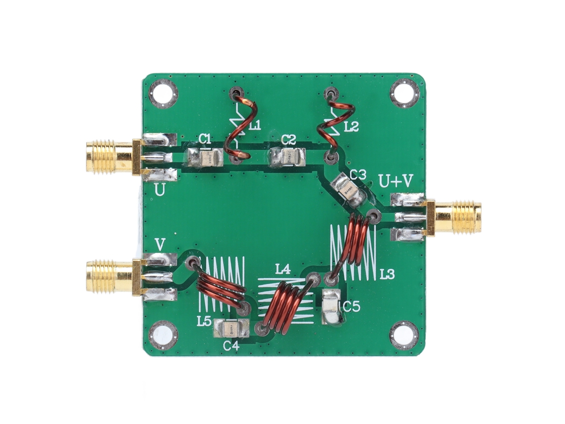 Módulo Combiner Splitter Uv Com Filtro Lc Antena De Alta Frequência Dc-185mhz 350-560mhz