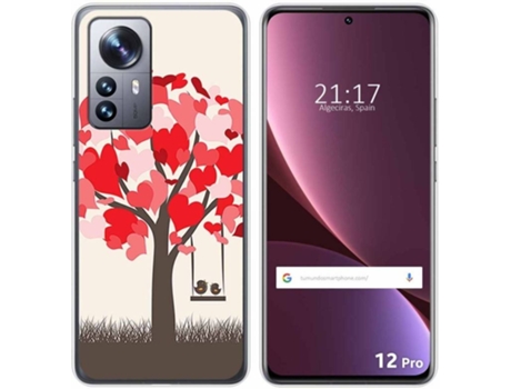 Carcasa para Xiaomi 12 Pro 5G TUMUNDOSMARTPHONE Dibujos Pajaritos Multicolor