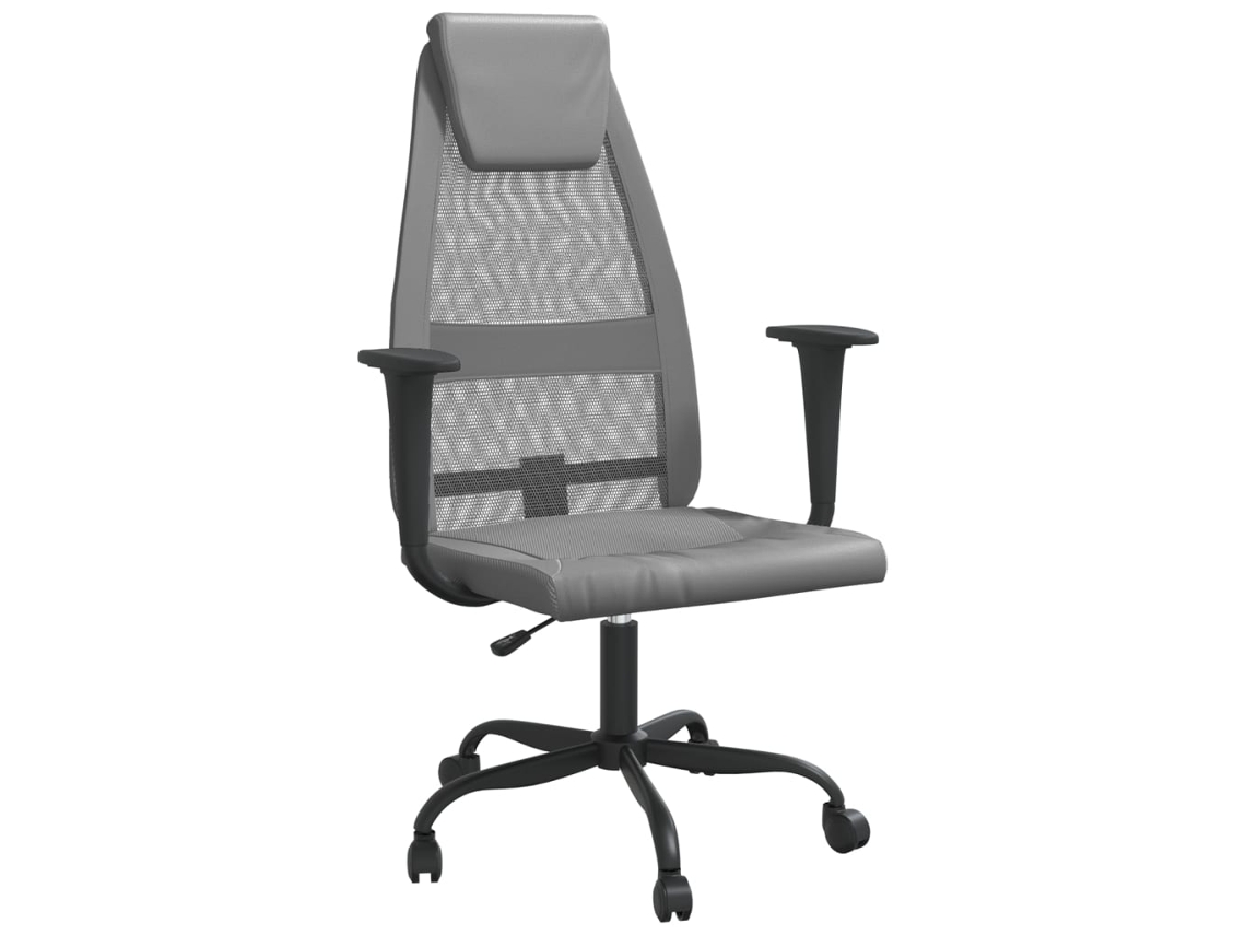 Silla De Oficina VIDAXL Gris Malla
