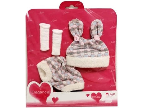 Ropa de Muñecas ARIAS Ropita para muñeca bebé (Edad Mínima: 2 - 33 cm)