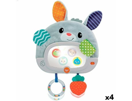 Peluche Interactivo WINFUN Conejo 25 x 35 x 2,5 cm (Edad Mínima Recomendada: 0 meses - 4 unidades)