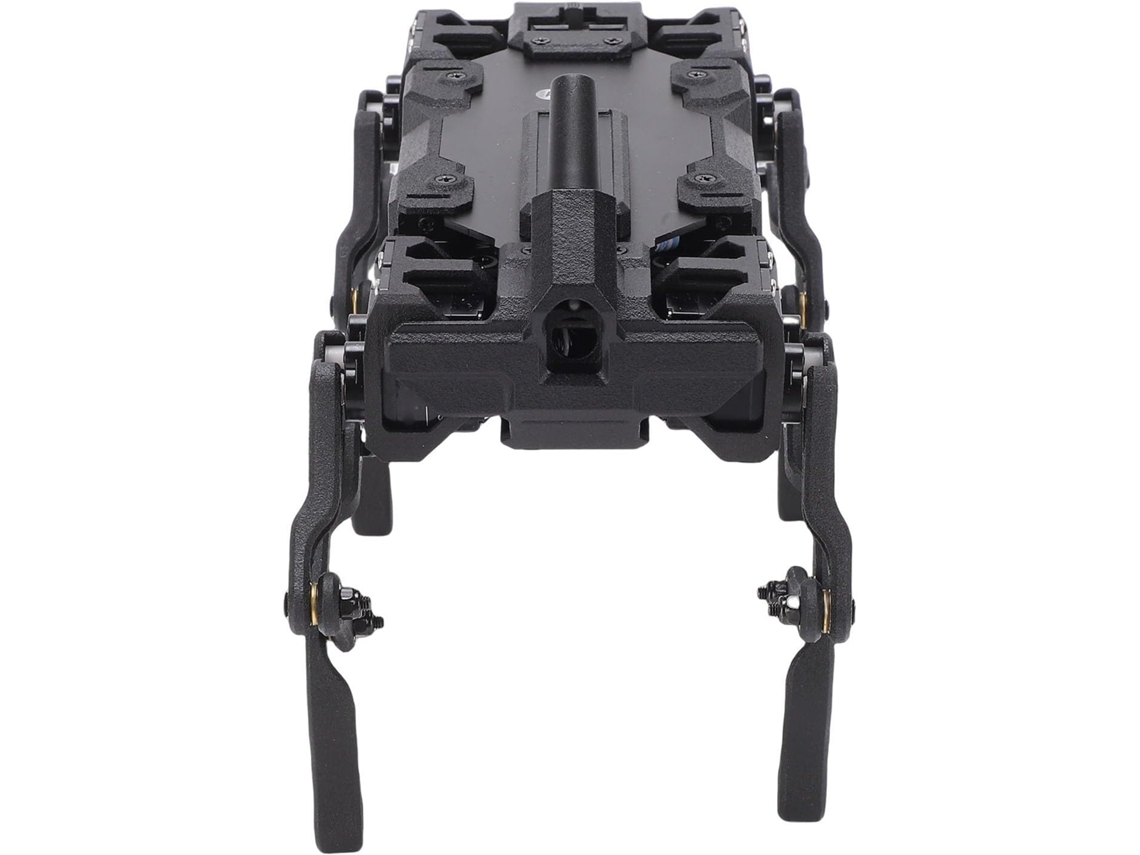 Perro Robot: Perro Robótico Cuadrúpedo De 12 Grados De Libertad Con Soporte Y Raspberry Pi, Sistema Operativo Basado En Tiempo.