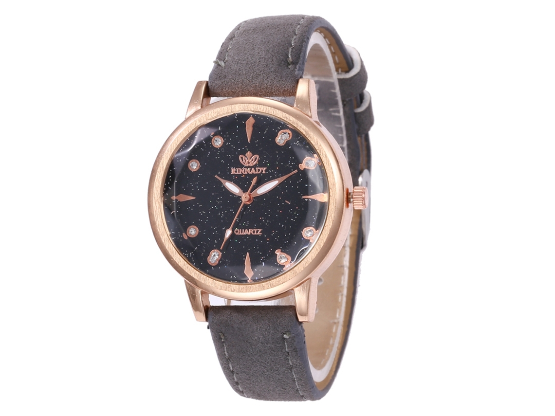 Reloj Casual De Piel Para Mujer L10 De Cuarzo, Moderno Y Elegante, Ideal Para Negocios Y Uso Diario, Color Gris.