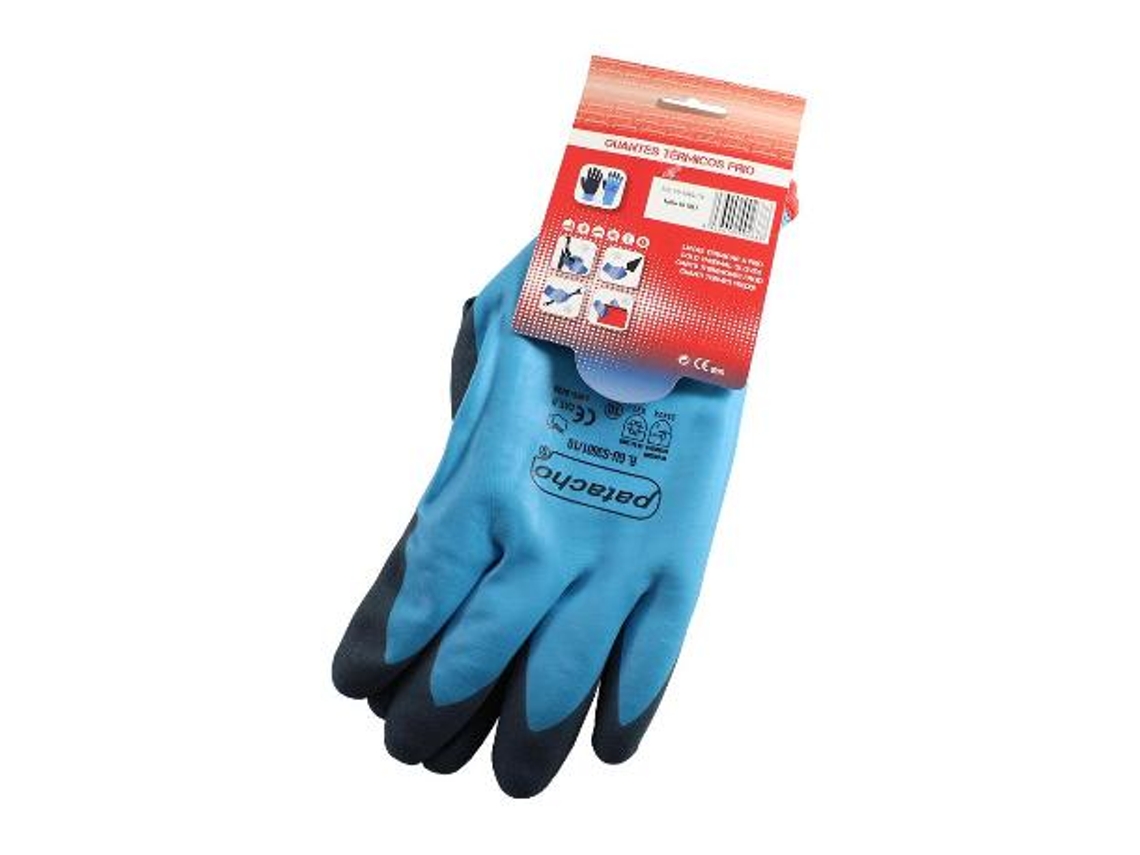 Guante doble capa latex afelpado apto frio ext. t-10 par