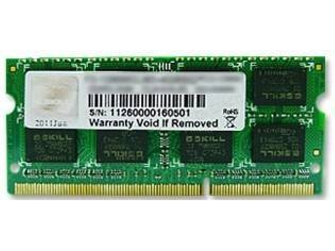 Memoria RAM DDR3 G.SKILL 4711148598163 (1 x 8 GB - 1333 MHz - CL 9)
