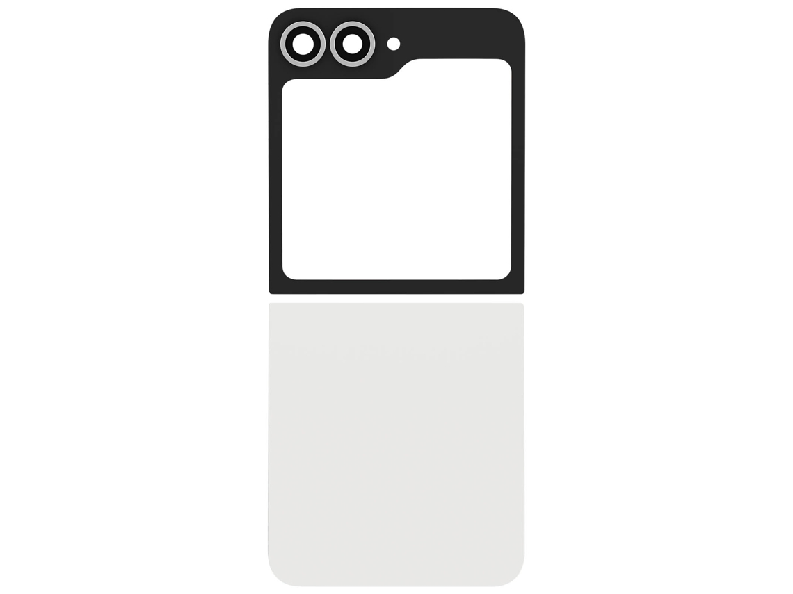 Kit Cristal Trasero Superior E Inferior Para Galaxy Z Flip 6