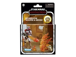 Figura de Acción STAR WARS La Colección Vintage Incinerator Trooper & Grogu