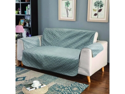 Cubre Sofá de 3 Plazas Reversible y Resistente a Líquidos - Textil Acolchado 175 x 223 cm