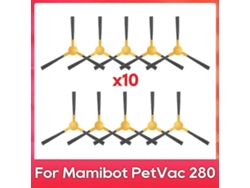 For X40 Ultra / X40 Pro Rubber Robot Vacuum Replacement Parts Main Side Or Shearing Brush Mop Dust