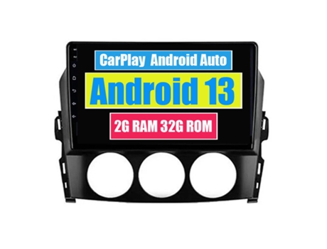 Autoradio Multimedia ROVERONE para Mazda MX-5 3 NC 2008 - 2015 CarPlay Android Coche Radio Bluetooth GPS Navegación
