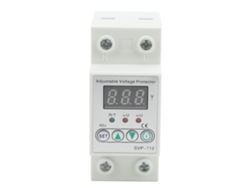 Protector Ajustable Contra Sobretensión Y Subtensión De 220 V Con Reinicio Automático Retardado.
