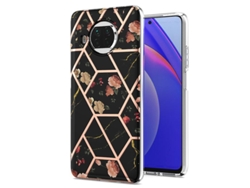 La Nueva Funda Práctica Para Teléfono Con Textura De Mármol De 1 Pieza