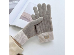 2026-guantes De Punto De Cachemira Para Tocar Pantalla Invierno Calientitos Con Forro Espesor Para Hombre Y Mujer Outdoor