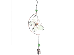 Campanillas De Viento Luminosas Con Forma De Mariposa, Hierro Forjado, Decoración De Encimera, Colgante, Caja Blanca.