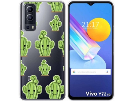Carcasa Vivo Y52 5G TUMUNDOSMARTPHONE Cactus Multicolor