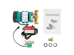Bomba de refuerzo de presión OEM con funcionamiento automático, construcción de acero inoxidable, UE, 220 V, color cian