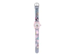 Dan26-reloj De Juguete Infantil 3d Cartoon Cerdo Cuto Impermeable Escala Clara Para Niños De 3 A 8 Años Gris