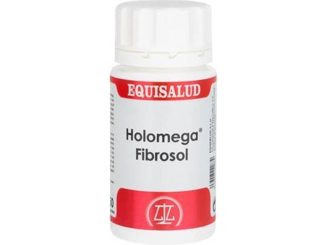 Complemento Alimentar EQUISALUD Fibrosol Holomega (50 cápsulas)