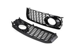 Cubierta de luz antiniebla delantera, rejilla delantera hexagonal, negra, para Audi A5 S-line S5 B8 RS5 2008-2012