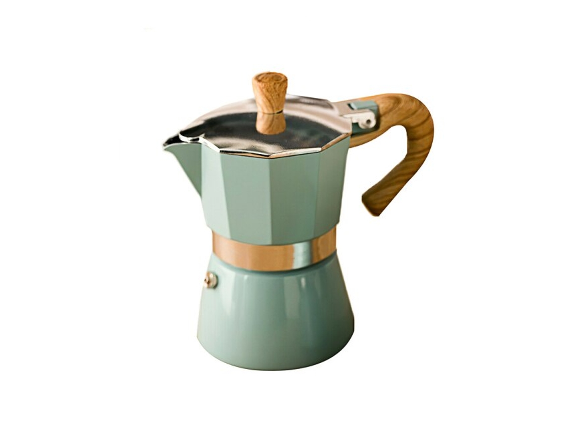 150 Ml Cafeteira De Cafeteira Macote Mocha Expresso De Café Pico De Café Cafetera Cafetera Expresso Percolator Fogão Cafeteira