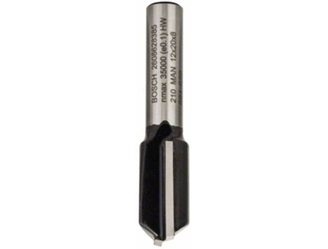 Fresa BOSCH Recta - 8 mm - D1 12 mm - L 19.6 mm - G 51 mm
