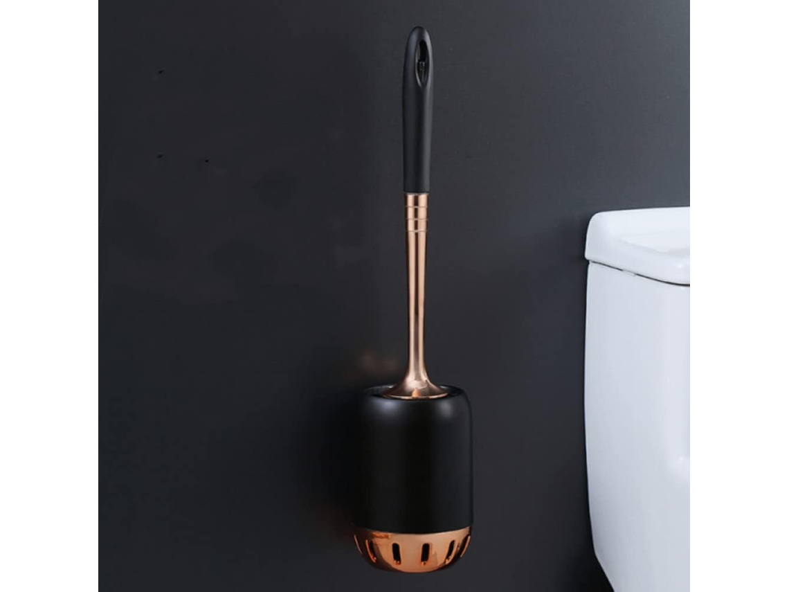 Topbathy En Plástico Color Negro Para Baño, Diseño Elegante Y Robusto