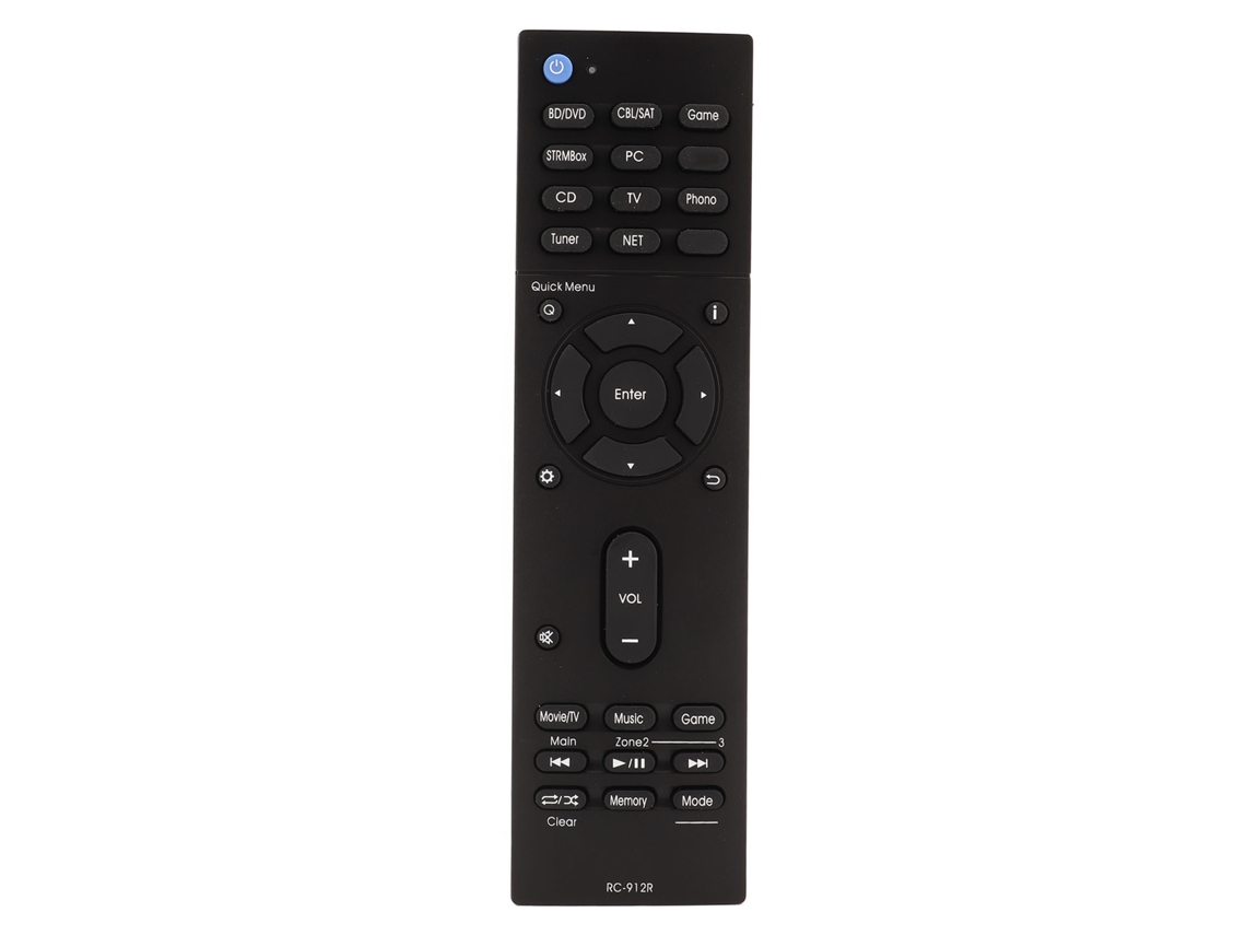 Mando A Distancia De Repuesto Rc 912r Para Receptor Av Onkyo Integra Drx 2 Drx 3 Drx 3.1