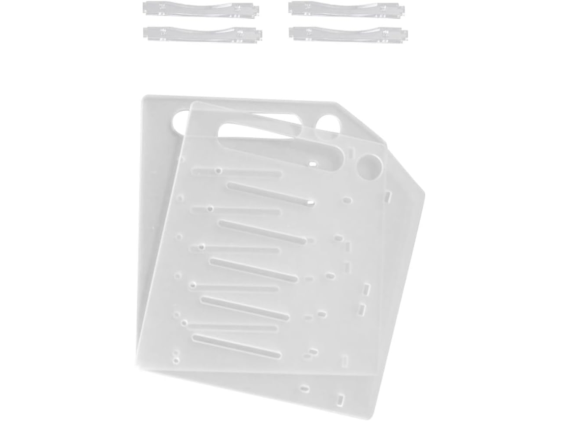 Soporte Para Disco Duro De 35 Pulgadas, Transparente, De 6 Capas, Para Armar Uno Mismo. Estante De Almacenamiento Multicapa.