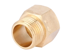 Adaptador de tanque IBC de latón (conecta el barril y la manguera)