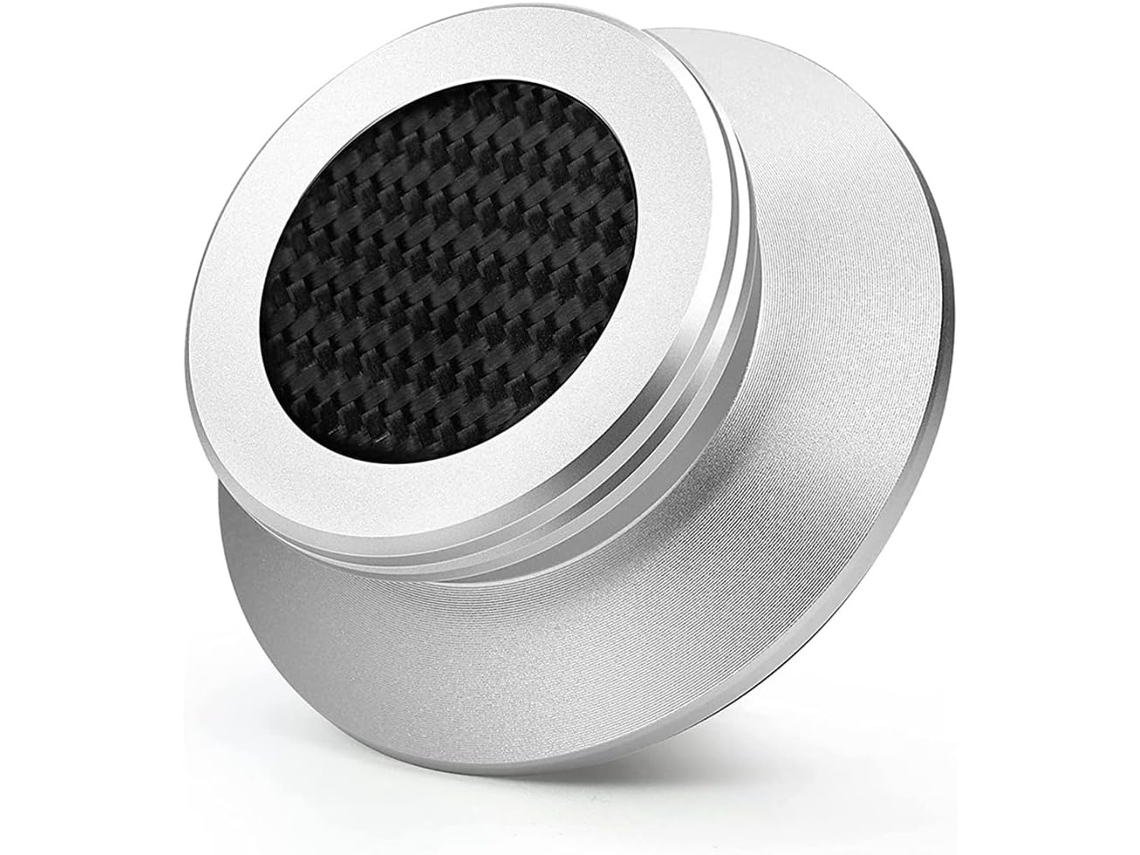 Estabilizador De Peso Para Grabación Con Suave Almohadilla Protectora Para Discos De Vinilo Hifi.