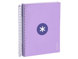 Cuaderno LIDERPAPEL Série Antartik 100g/m² Morado (A5)