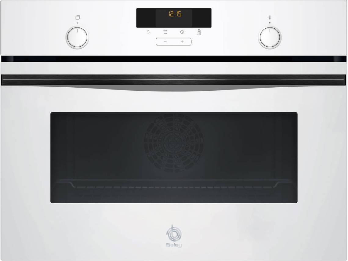Horno BALAY 3CB5159B3 Compacto (47 L - 59,4 cm - Pirolítico - Blanco)