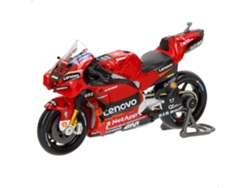 MAISTO Moto Ducati Desmosedici MotoGP Bagnaia 2022 réplica oficial 1:18