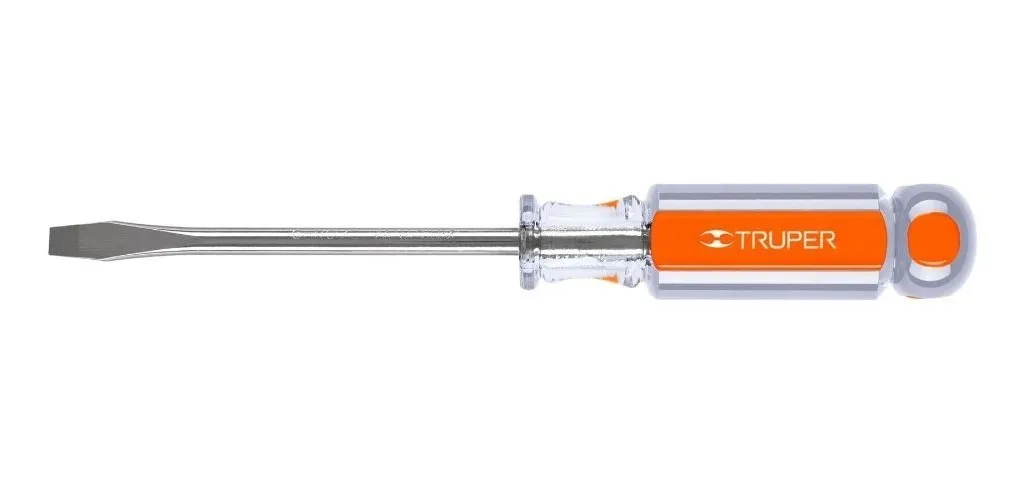 Desarmador de gabinetes de 1/8 x 3, cable de acetato 14014vayotoy