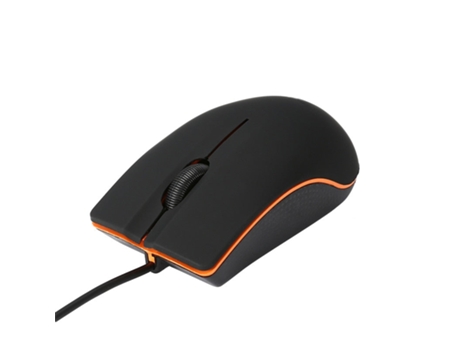 Ratón SLOWMOOSE Com Fio (Negro)