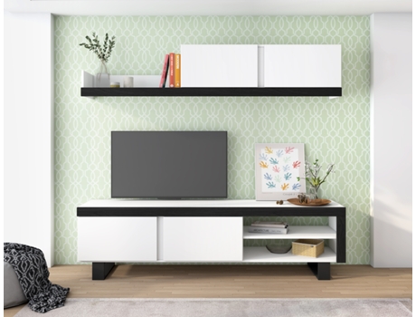 Mueble de TV SKRAUT HOME (200 x 40 x 180 - Melamina)