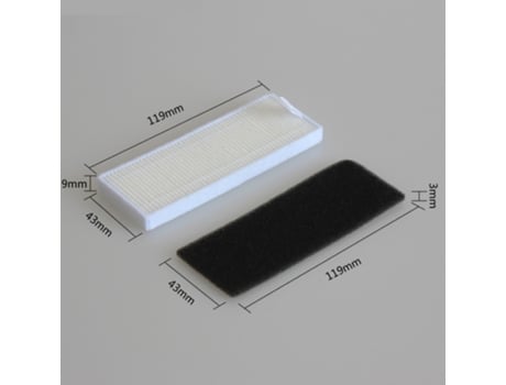 Filtro HEPA de alta eficiencia para Robot aspirador Conga Cecotec 1090 1790, filtros de esponja, accesorios para electrodomésticos, 1 ud.