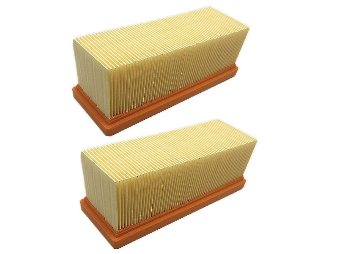 2 piezas de accesorios para aspiradoras, elementos filtrantes, aptos para Karcher