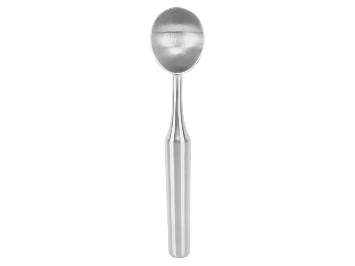 Cuchara Para Helado De Acero Inoxidable 304 Con Mango Largo, Cuchara Para Melón Y Otras Frutas, Color Plata.