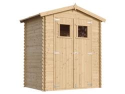 Caseta de Jardín de Madera TIMBELA M367 + M367G con Piso (8 M² - 218 x 196 x 136 cm)