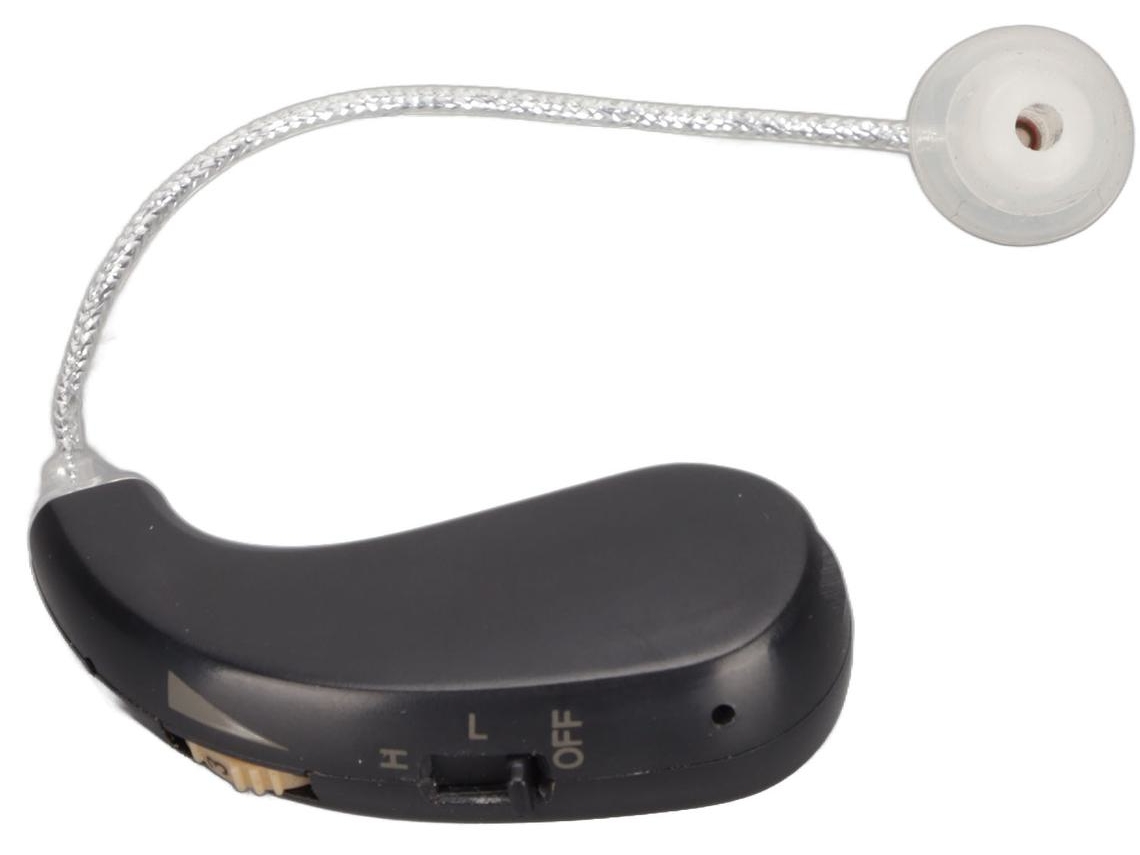 Auriculares para audífonos YIZHOOD Z06 Sonido Amplificado (In Ear - Negro)