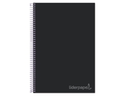Cuaderno LIDERPAPEL Jolly Séries 140h de 75g/m² Negro (A4)